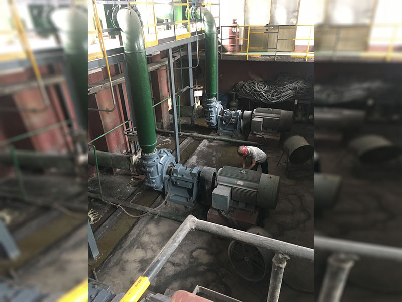 鋼廠(chang)使用現場實例